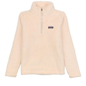 Patagonia Women's Los Gatos 1/4-Zip in Color- Calcium, Size Small